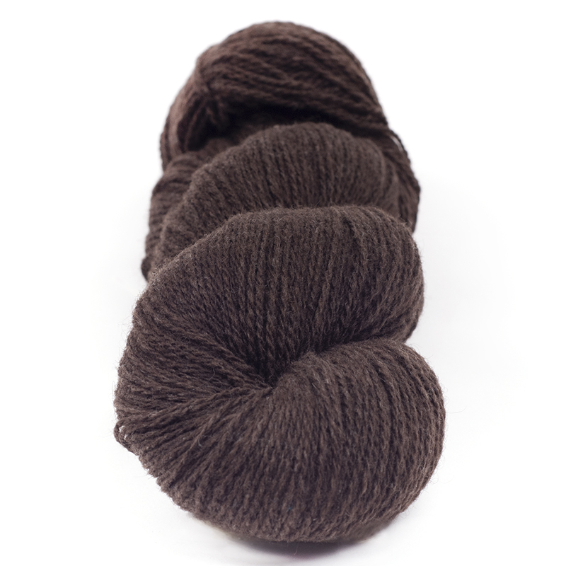 02_mYak_Tibetan Fibers_Yarn Baby Yak_Chocolate_Lace mYak Tibetan Fibers Skein Baby Yak Lace Chocolate