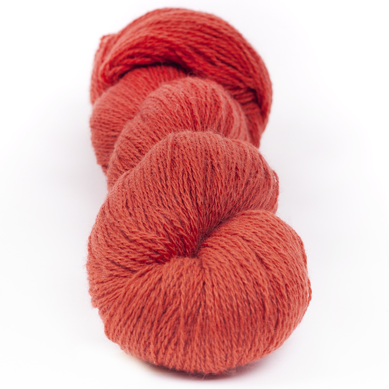 mYak Tibetan Fibers Skein Baby Yak Lace Saffron