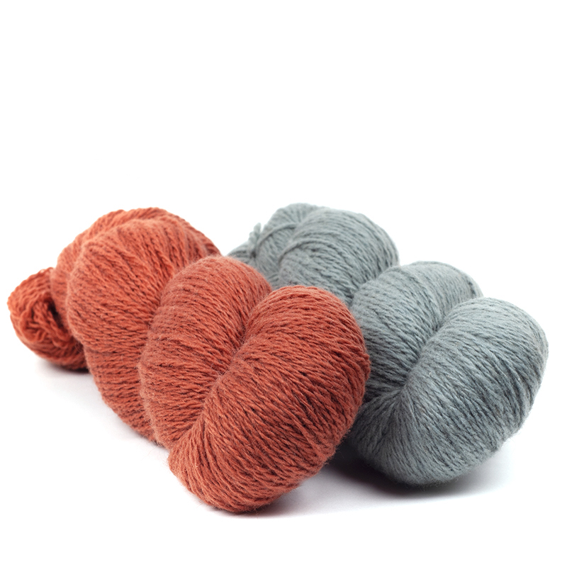 mYak Skeins Tibetan Cloud Wool Cannella Ginepro