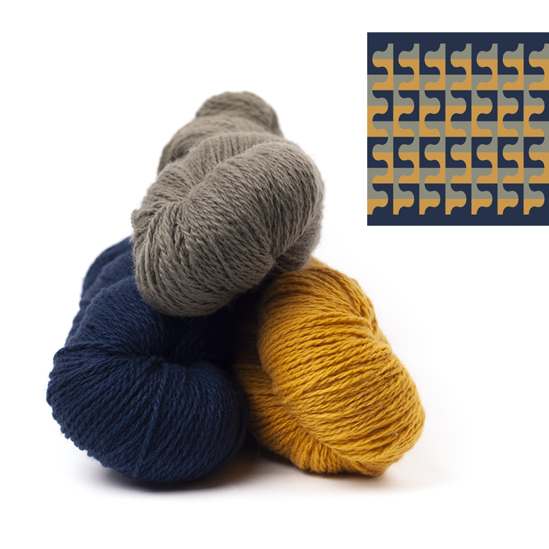 mYak Skeins Tibetan Cloud Wool Artemisia Genziana Calendula