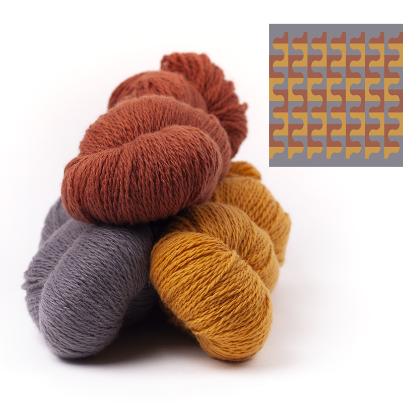 mYak Skeins Tibetan Cloud Wool Ginestra Cannella Calendula