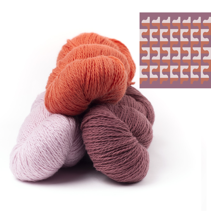 mYak Skeins Tibetan Cloud Wool Cherry Blossom Peony Dalia