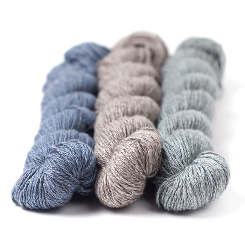 mYak Skeins Baby Yak Silk Indra Prana Parvati