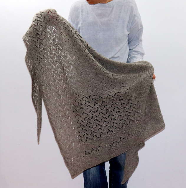 Kyler_ Kyler Shawl by Isabel Kraemer