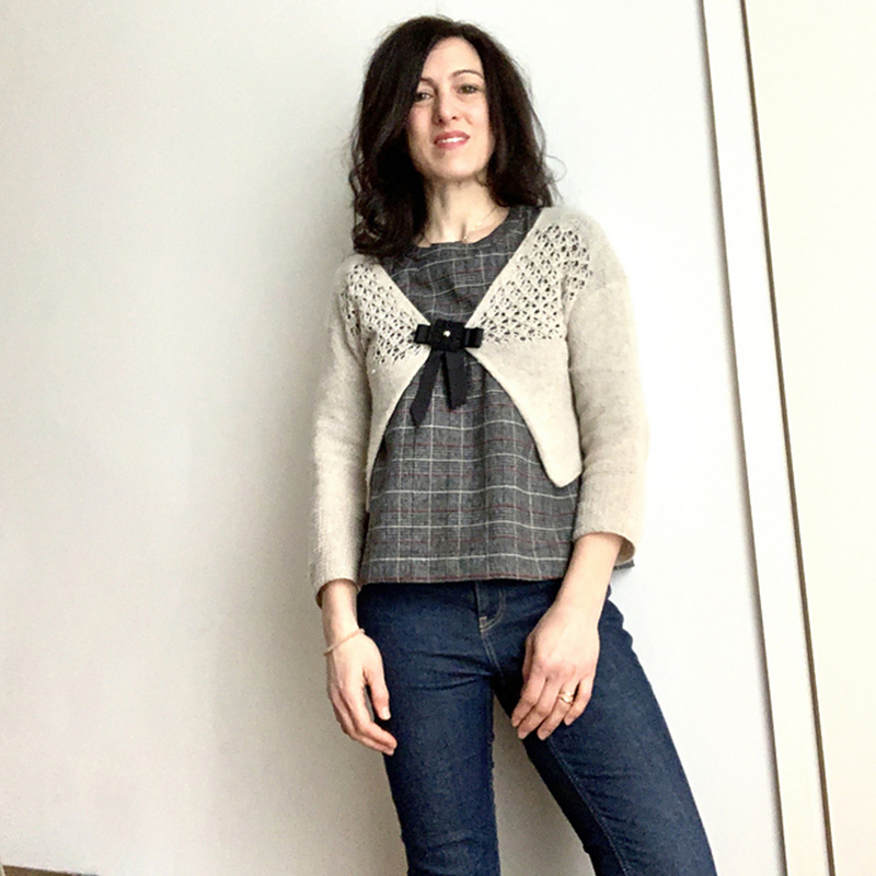 mYak Chattra-Cardigan by Federica Giudice