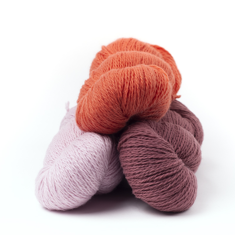 mYak Tibetan Cloud Skeins Cherry Blossom Peony Dalia