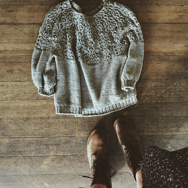 mYak Tibetan FiberWhitehorse Sweater by Caitlin Hunter mYak Tibetan Fiber