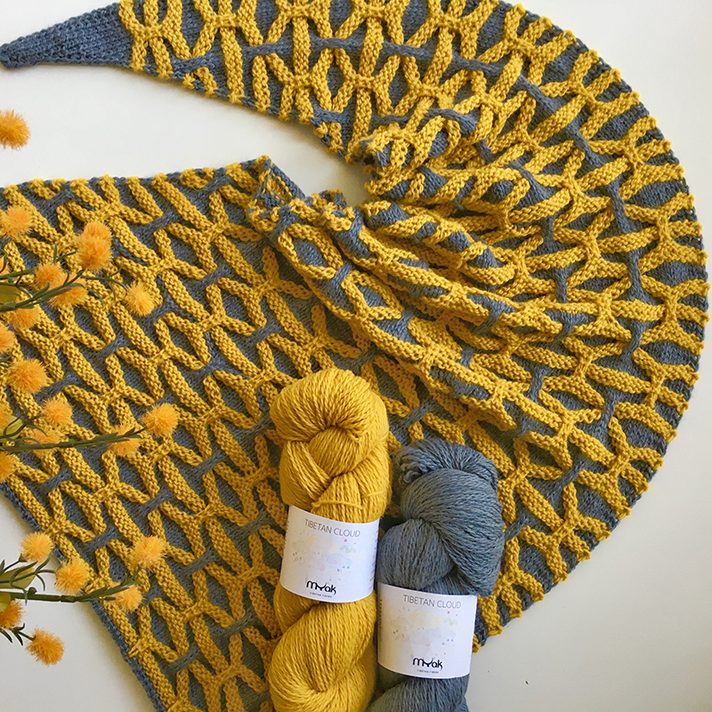 mYak_Koro Koro_Olga Buraya Kefelian_01 KORO KORO Shawl by Olga Buraya