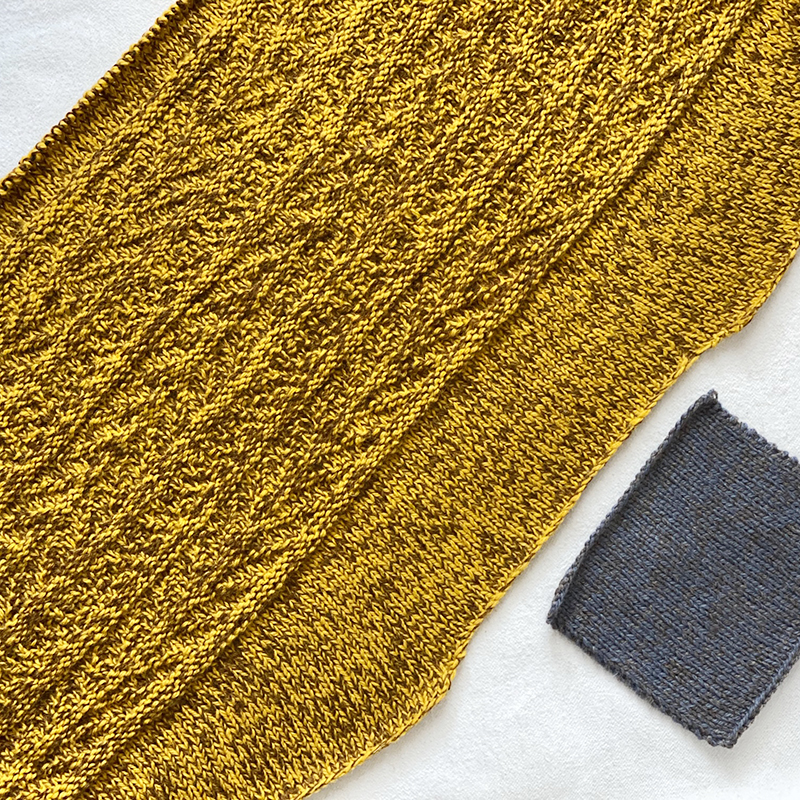 mYak Gloam Cardigan by Caitlin Hunter details