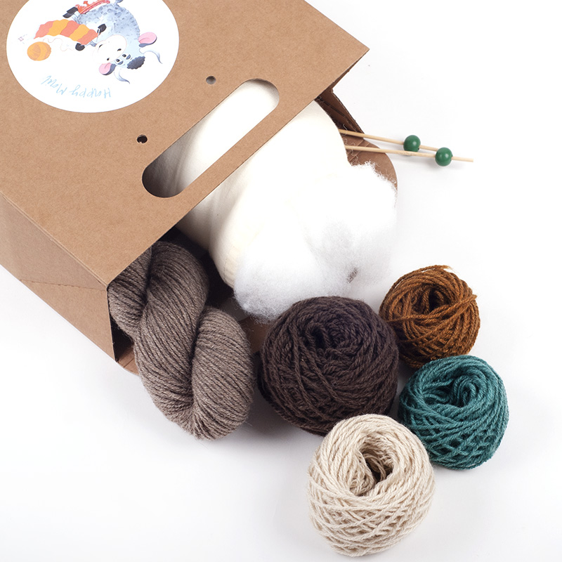 mYak_Tashi the Knitting Yak_Amigurumi_Kit_01