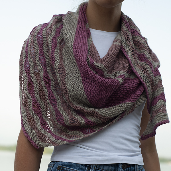 mYak_Justyna Lorkowska_OndaD'amore Shawl_02 mYak Onda d'amore Shawl by Justyna Lorkowska