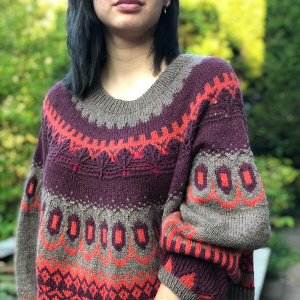 mYak Tibetan Fiber | Ember Sweater