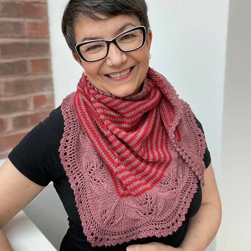 mYak Andrea's Shawl by Kirsten Kapur