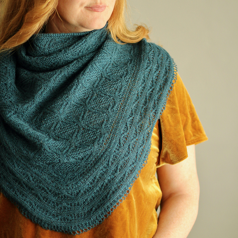 mYak_Valtigarth Shawl by Gudrun Johnston