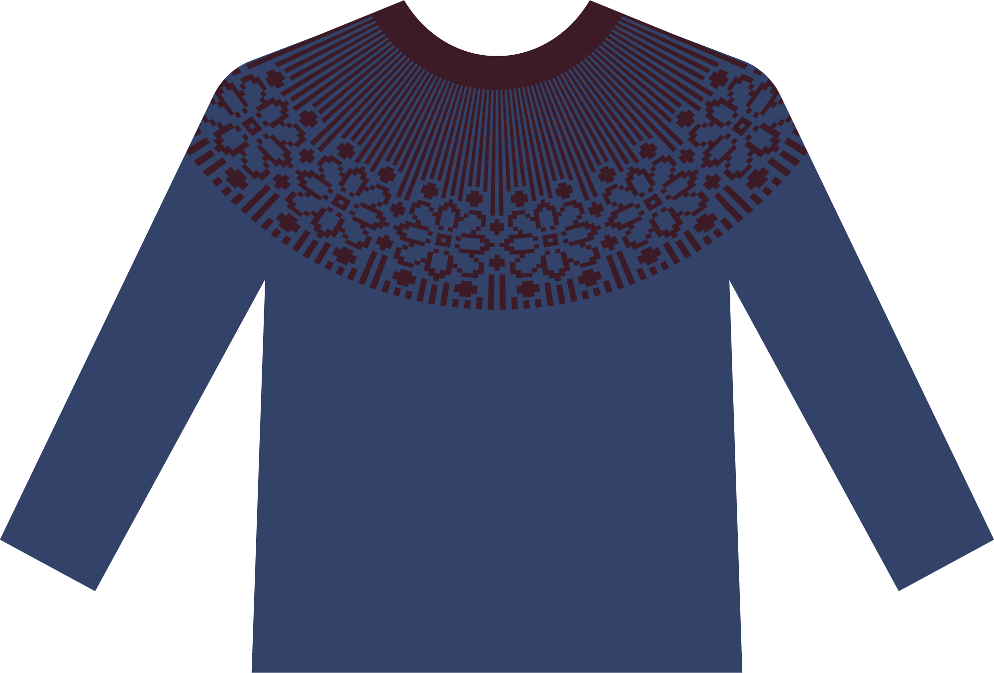 Healing Blue Burgundy