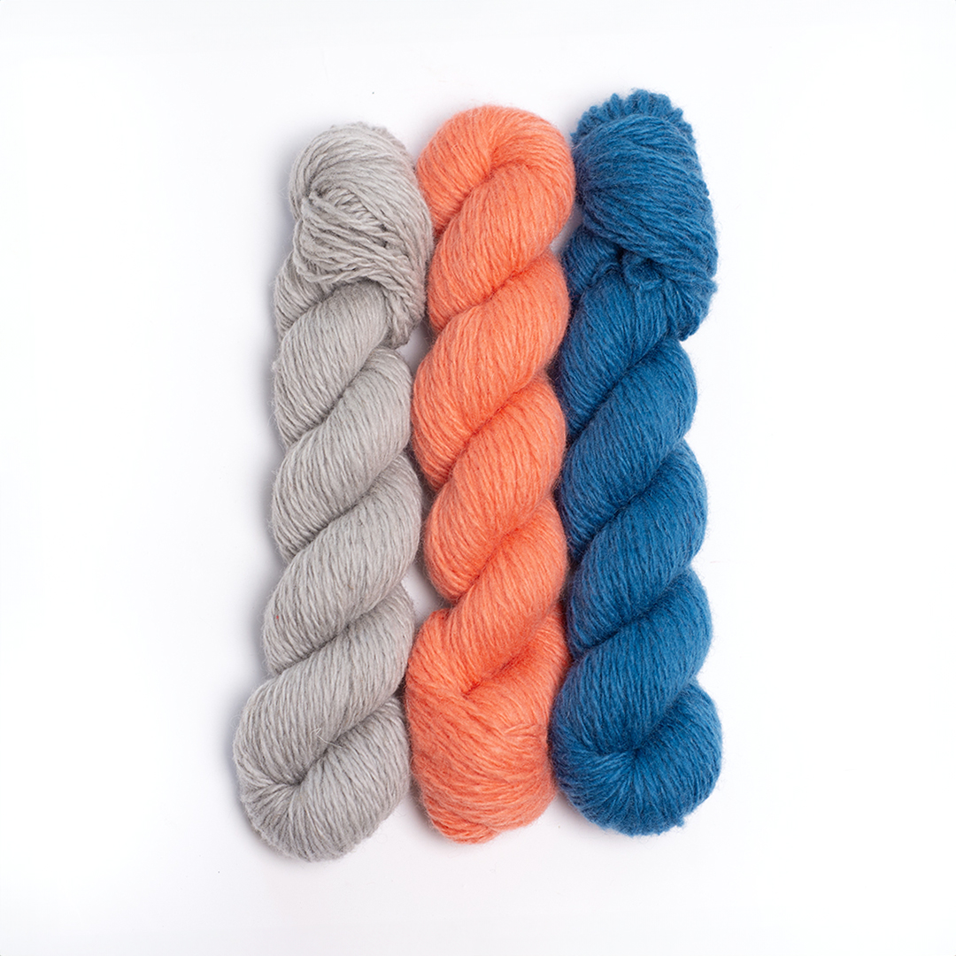 mYak_Yarns_Mini Skeins_Cladonia Dalia Morning Glory_