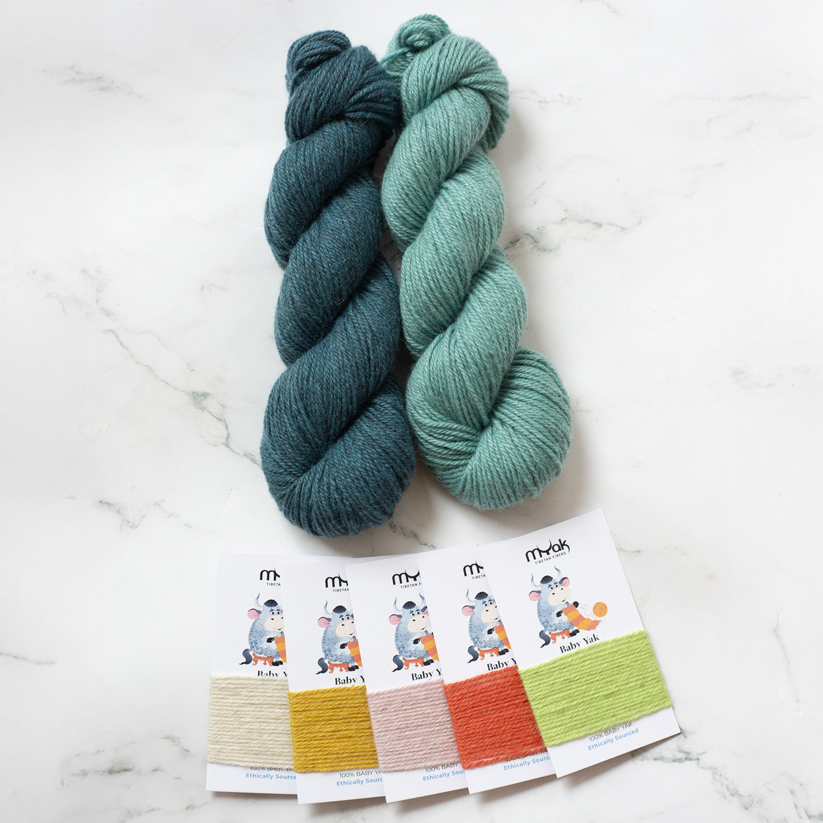 mYak_Teal Acqua Green+sample