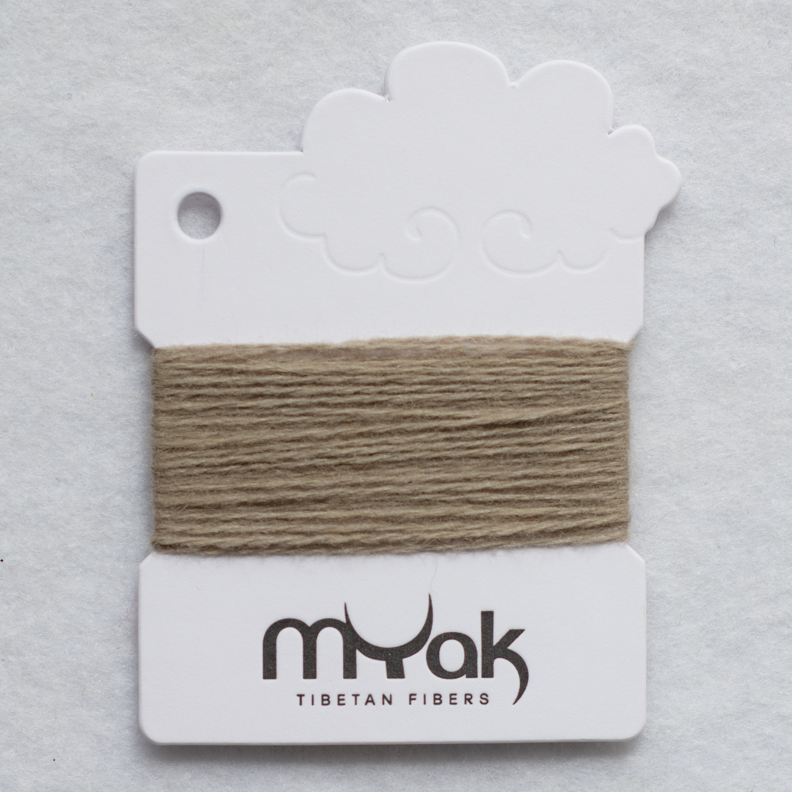 02_mYak_Sample Baby Yak Lace_Shiitake mYak color card Baby-Yak