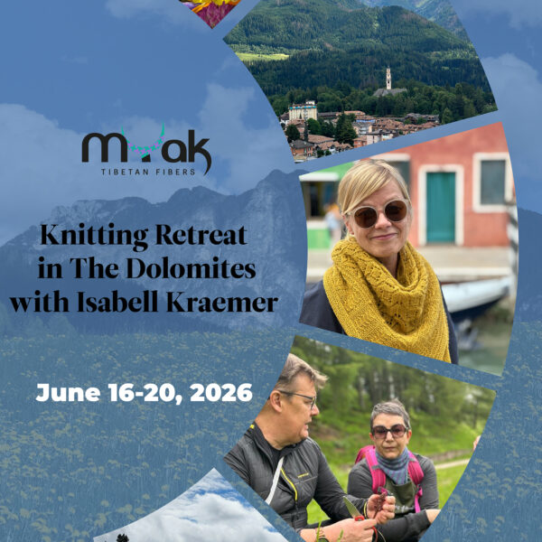 mYak Knitting Retreat in Italy with Isabell Kraemer | Dolomites 2026