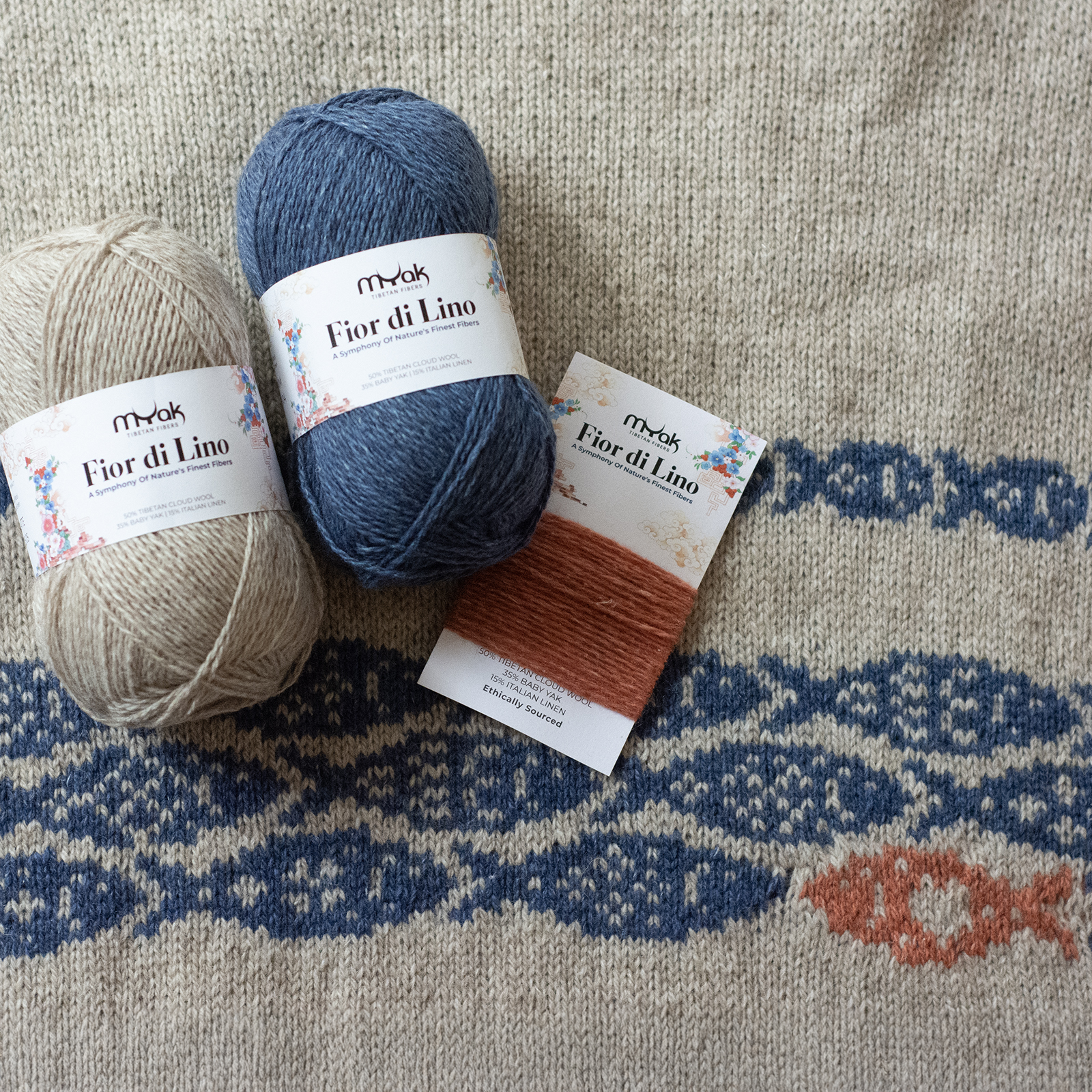 Against The Current in Fior Di Lino by Elenor Mortensen