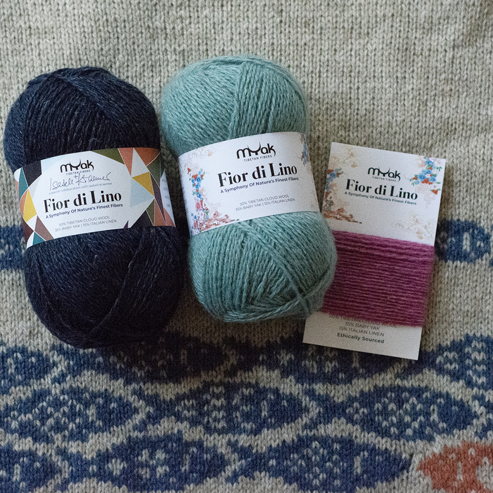 Against The Current in Fior Di Lino by Elenor Mortensen