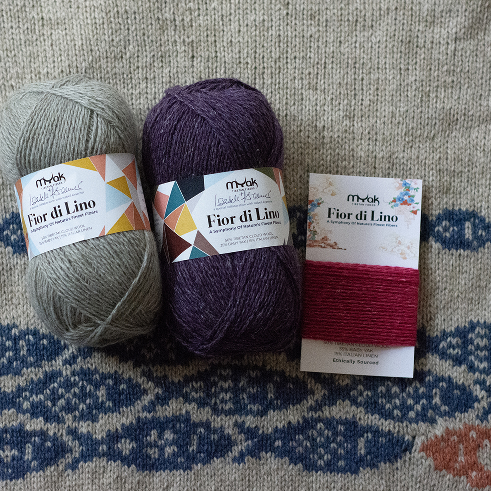 Against The Current in Fior Di Lino by Elenor Mortensen