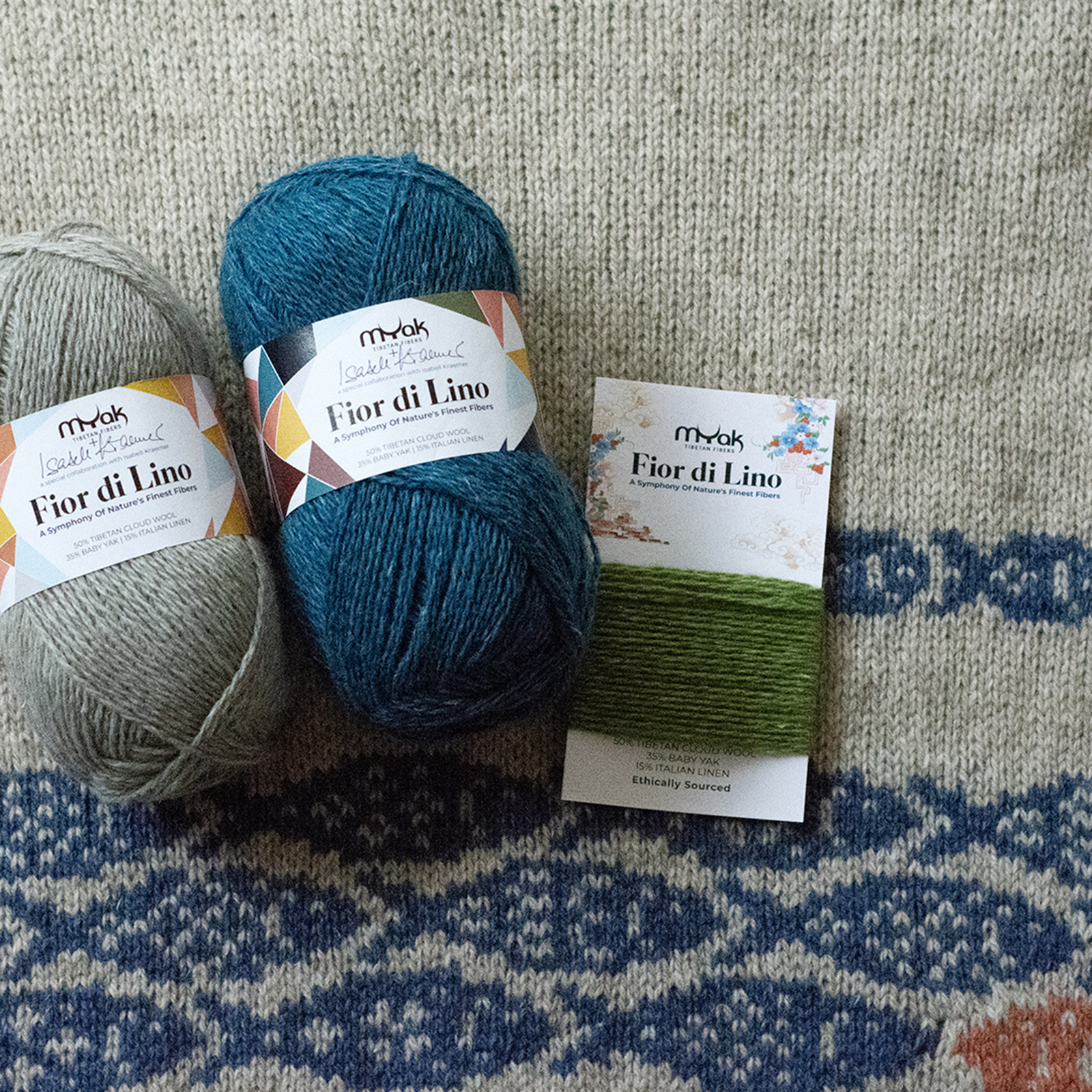 Against The Current in Fior Di Lino by Elenor Mortensen