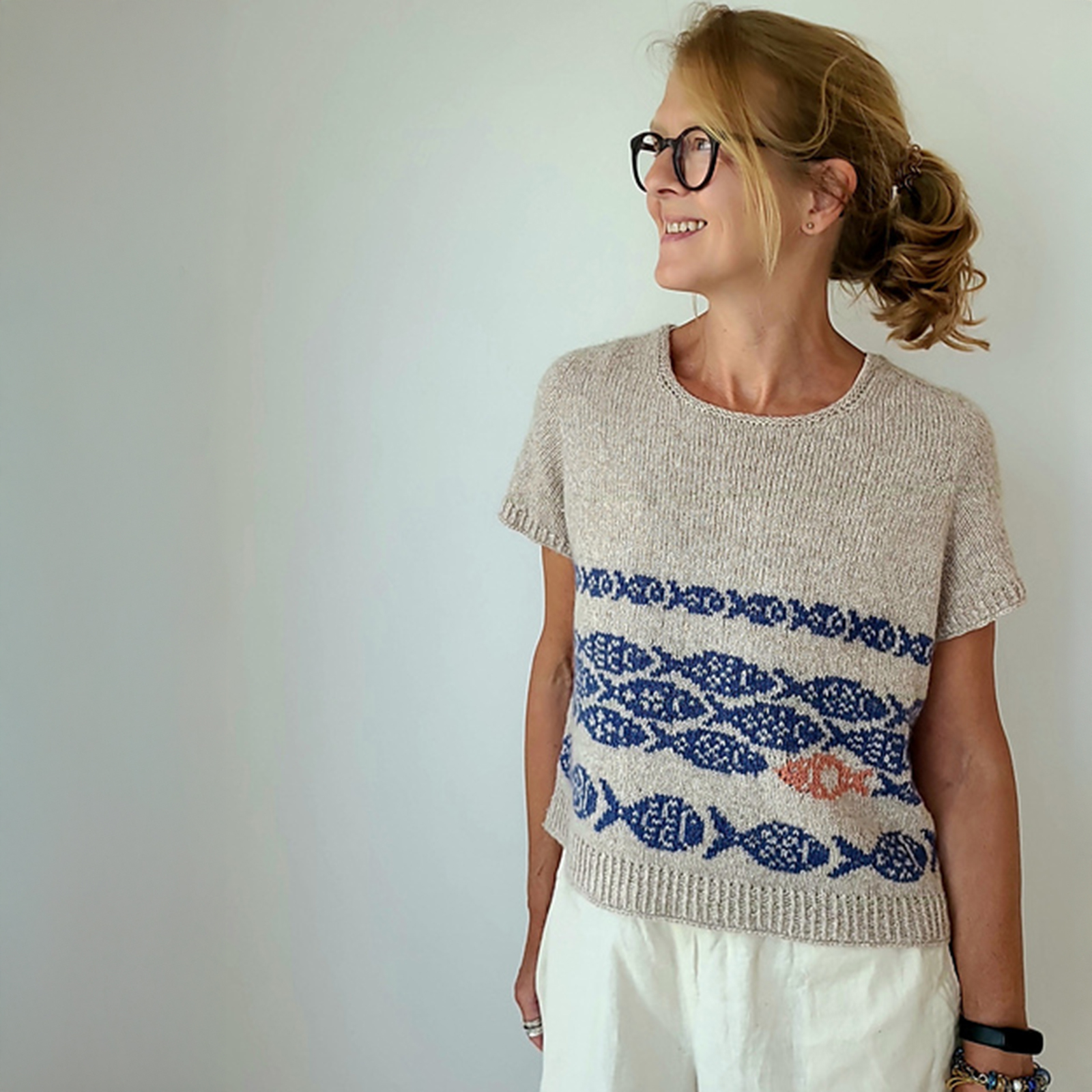 Against The Current in Fior Di Lino by Elenor Mortensen