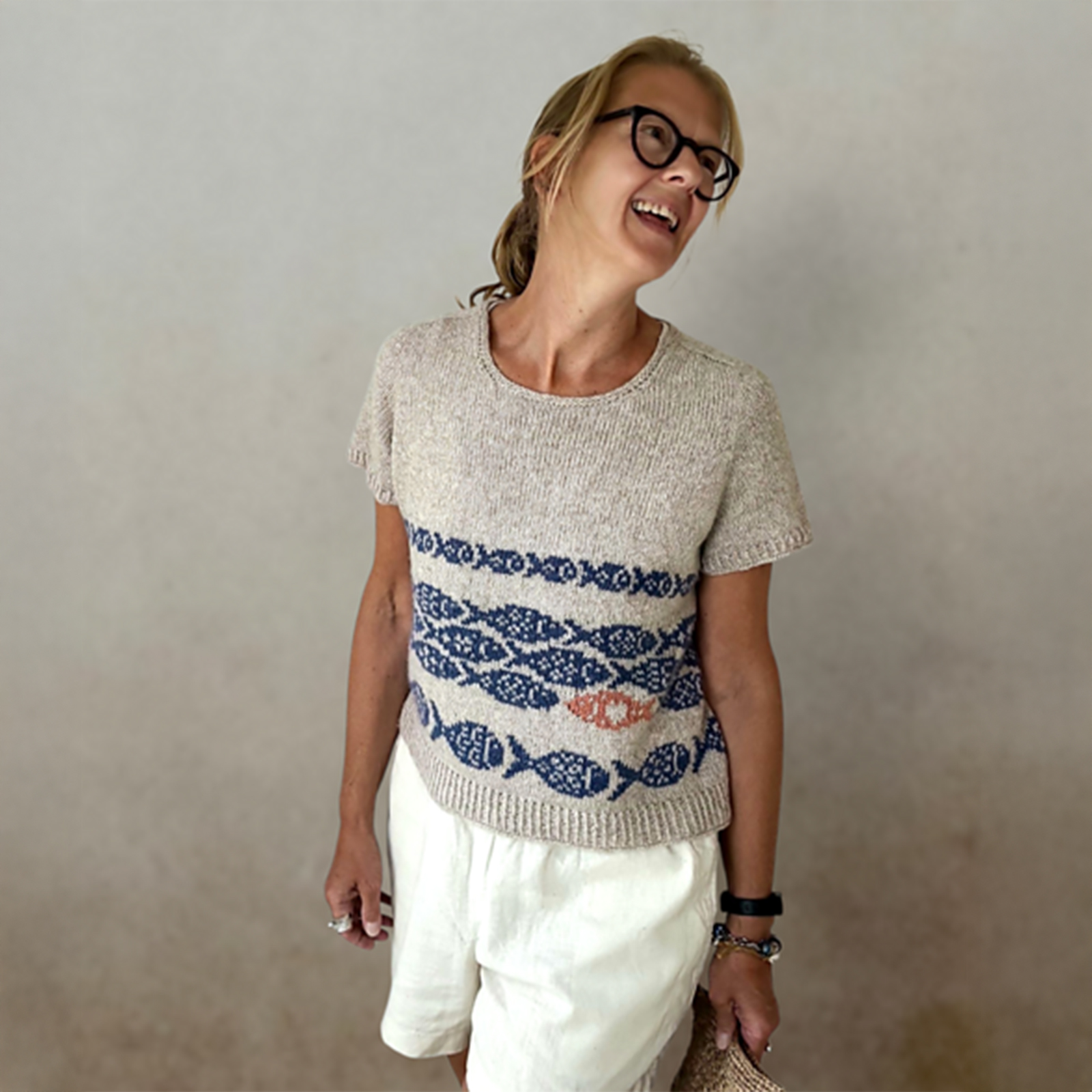 Against The Current in Fior Di Lino by Elenor Mortensen