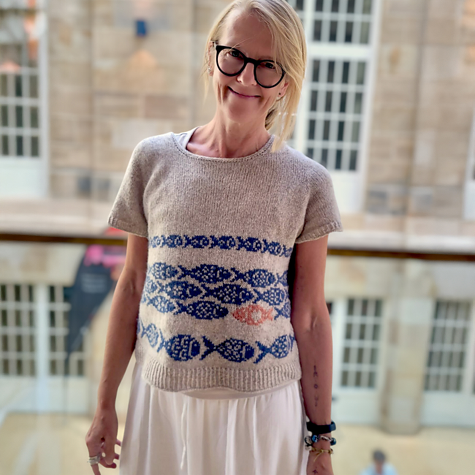 Against The Current in Fior Di Lino by Elenor Mortensen