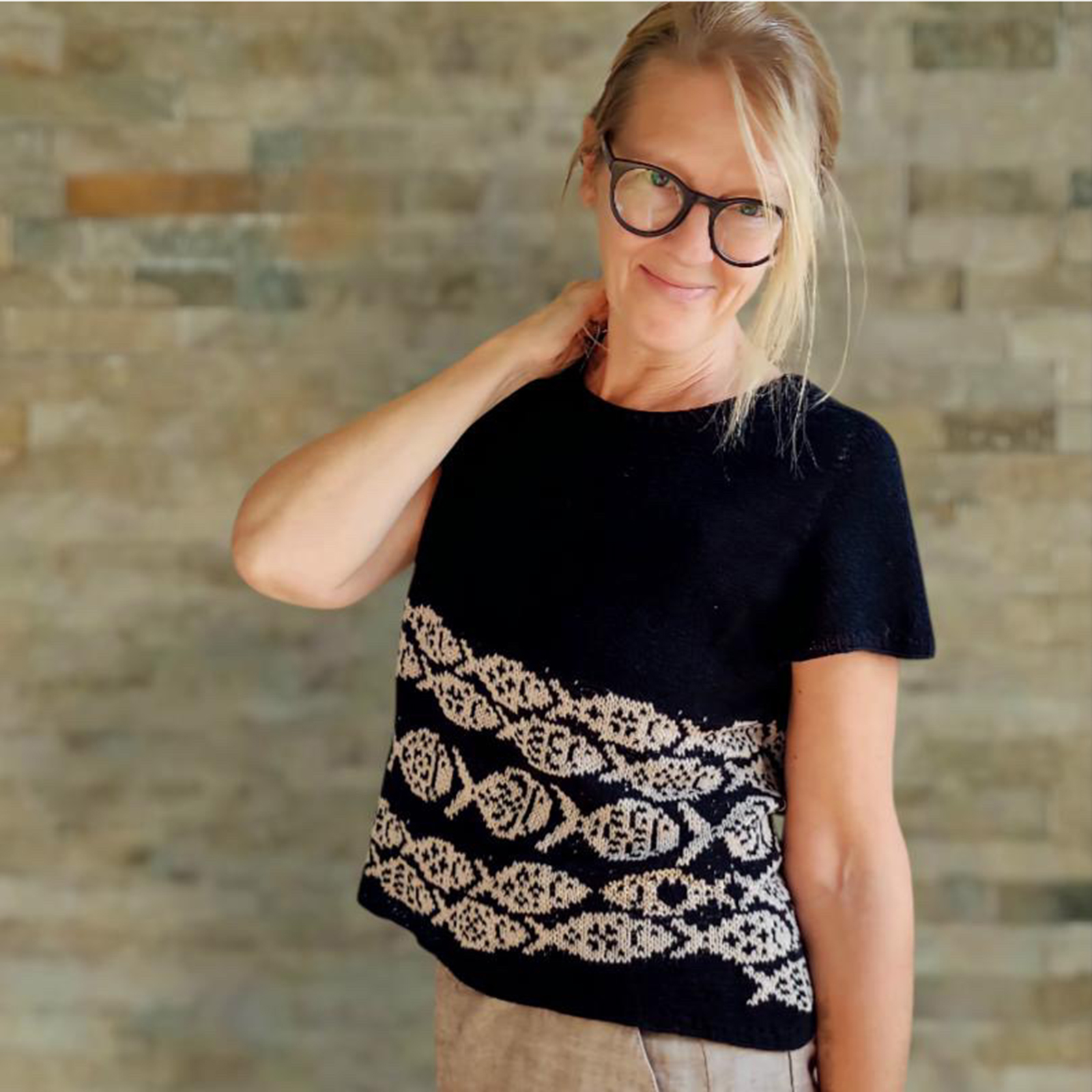 Against The Current in Fior Di Lino by Elenor Mortensen