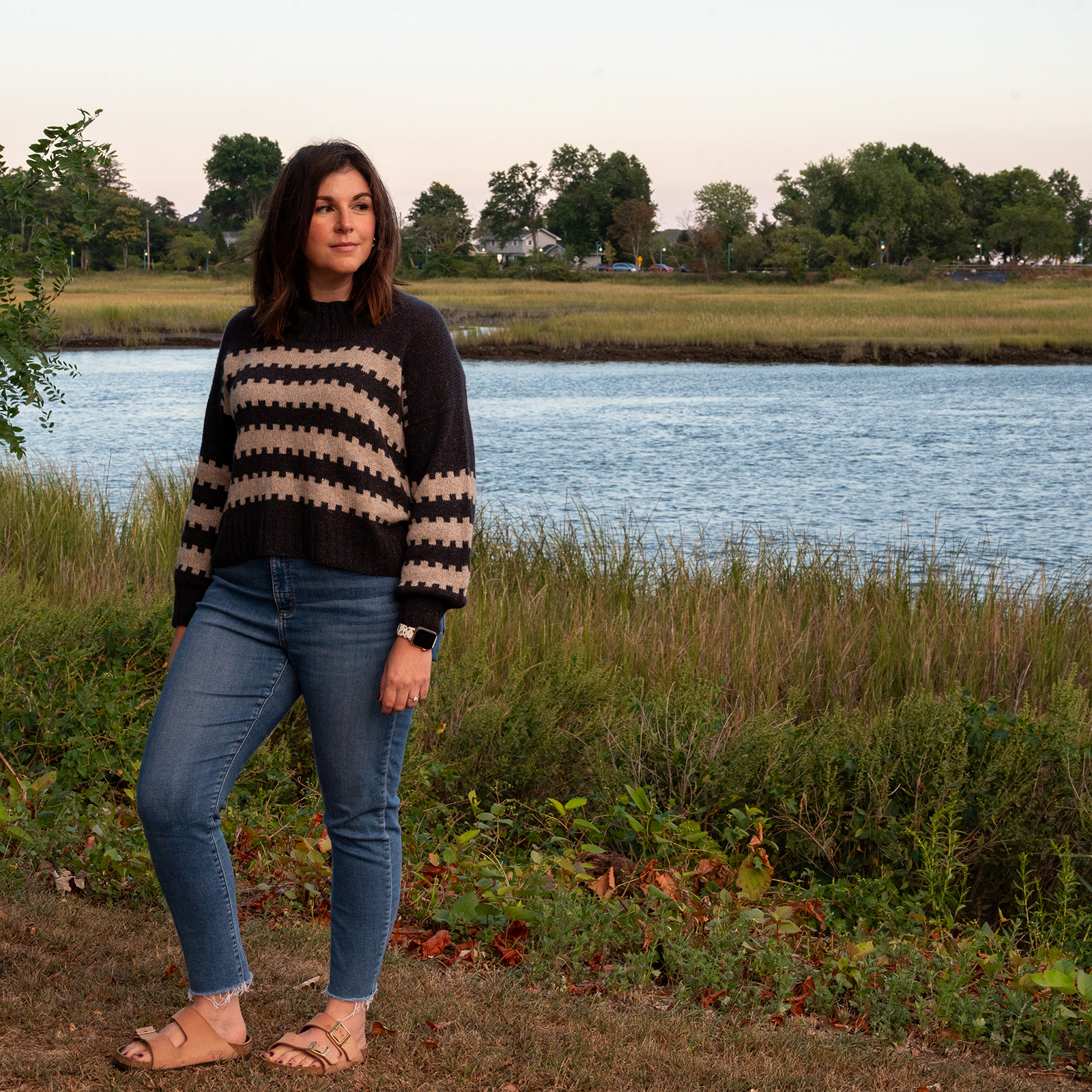 Night Lines in Fior Di Lino by Samantha Guerin