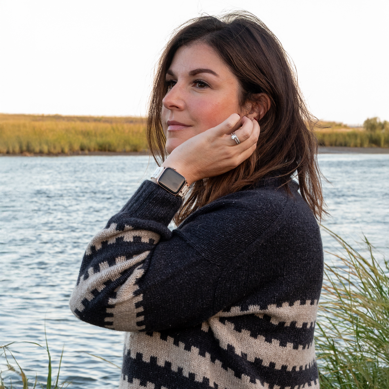 Night Lines in Fior Di Lino by Samantha Guerin