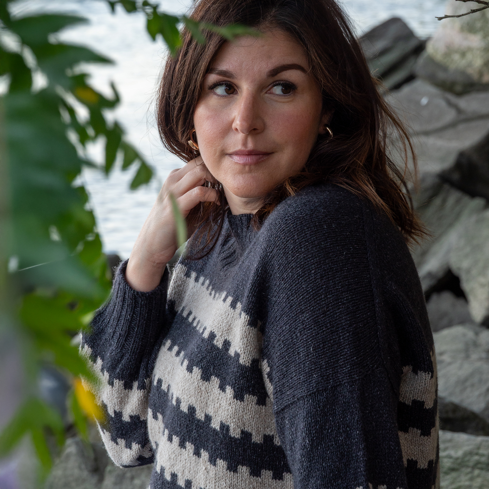 Night Lines in Fior Di Lino by Samantha Guerin