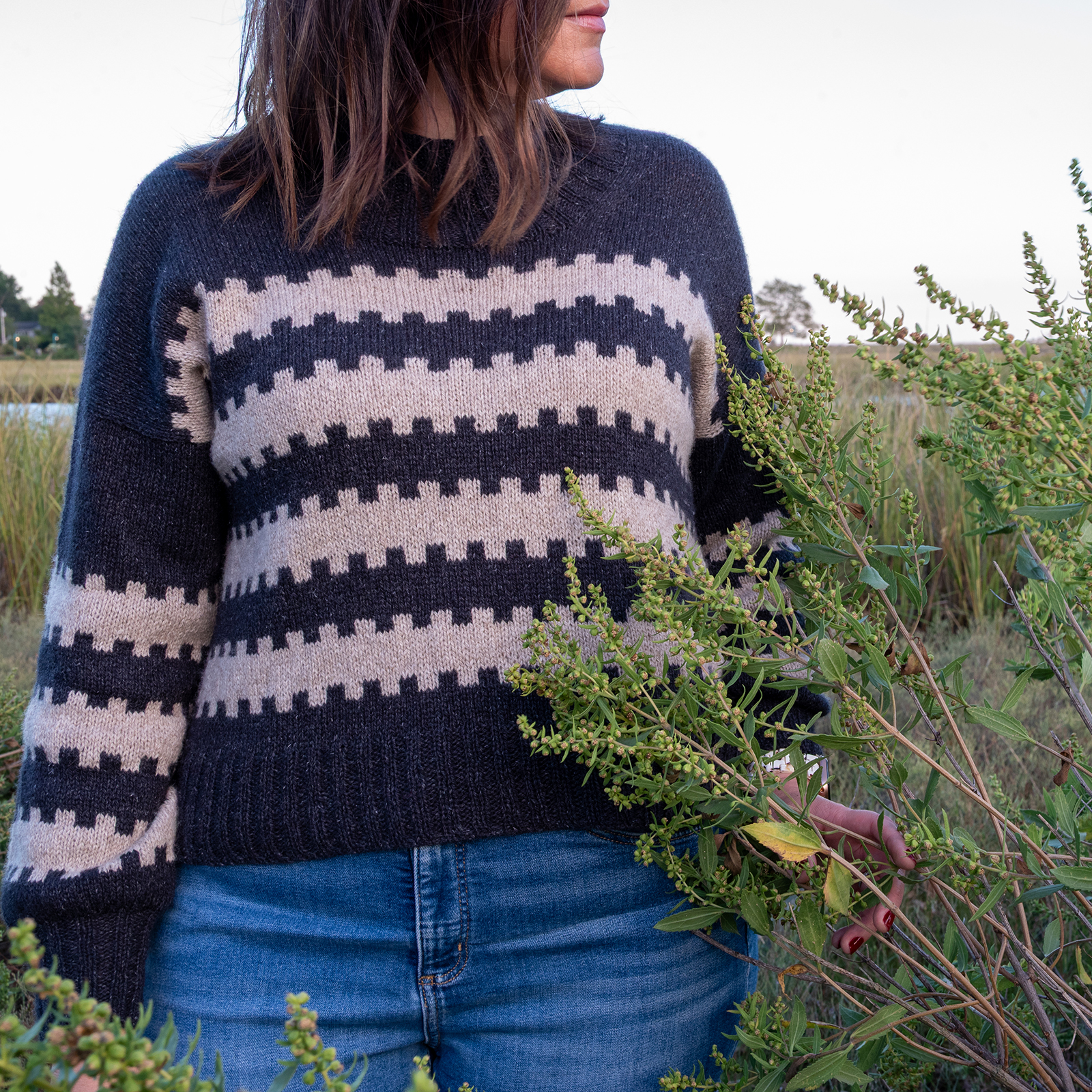 Night Lines in Fior Di Lino by Samantha Guerin