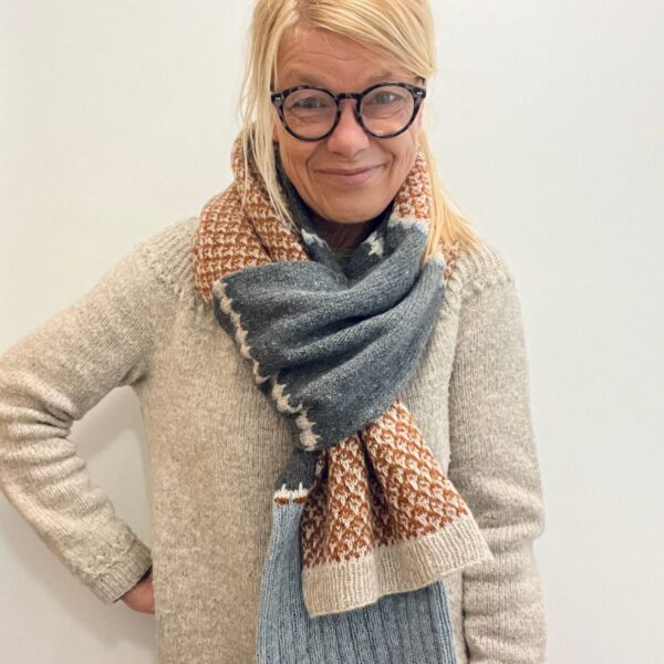 JAS Scarf + Wrist Warmers